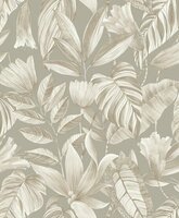 HookedOnWalls GINKGO IKEBANA 21910 Grijs Behang