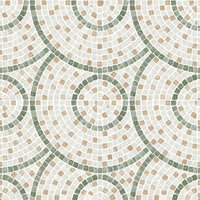 Dutch Wallcoverings Artifice M763-04 Beige / Groen Behang