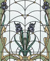 Dutch Wallcoverings Artifice M793-06 Grijs / Blauw / Groen Behang