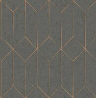 Dutch First Class Arber DL26701 Grijs / Goud / Koper Behang