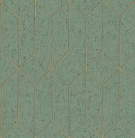 Dutch First Class Arber DL26704 Groen / Goud Behang