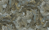 Dutch First Class Carrara Best 82663 Blauw / Goud Behang