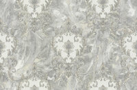 Dutch First Class Carrara Best 83603 Grijs / Zilver Behang