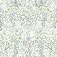 Dutch First Class Midbec Klara &amp; Tove 26001 Groen Behang