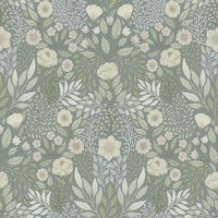 Dutch First Class Midbec Klara &amp; Tove 26019 Groen Behang