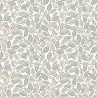 Dutch First Class Midbec Klara &amp; Tove 26025 Geel / wit Behang