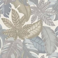 Noordwand Thai 26416 Blauw Beige Behang