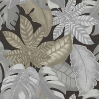 Noordwand Thai 26419 Zwart Beige Behang