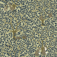 Midbec Gr&ouml;nhaga 44113 - Blauw Behang