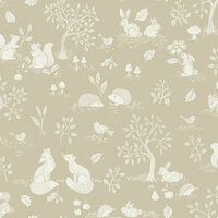Midbec Gr&ouml;nhaga 44126 - Beige / Grijs Behang