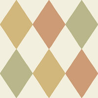 Dutch First Class Midbec Langtan 63027 - Geel / Rood / Groen Behang