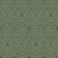 Dutch First Class Midbec Blomstermala 51020 - Groen Behang