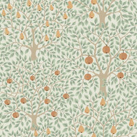 Dutch First Class Midbec Apelviken 33011 - Wit / Groen Behang