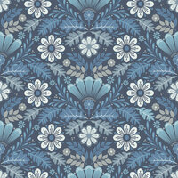 Dutch First Class Midbec Sunnano 24123 - Blauw Behang