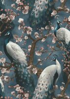 Dutch Wall Decor Play of Light 12200-08 / 5021220008 Blauw Behang