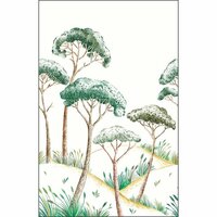 Caselio Azur AZU105497004 - Groen Behang