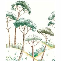 Caselio Azur AZU105497005 - Groen Behang