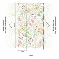 AS Creation Aquarell Dreams - 39693-1 / 396931 Cr&egrave;me Behang