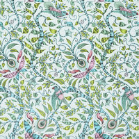 Clarke &amp; Clarke Animalia W0104/02 - Blauw Behang