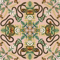 Clarke &amp; Clarke Botanical Wonders W0129/01 - Roze Behang