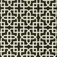 Clarke &amp; Clarke Colony W0084/02 - Zwart Behang