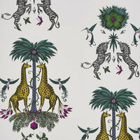 Clarke &amp; Clarke Wilderie W0114/05 - Geel Behang