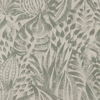 Casamance Linora 71420177 - Groen Behang