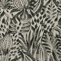 Casamance Linora 71420399 - Zwart Behang
