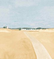 Casamance Panoramas 3 76442038 - Beige Behang