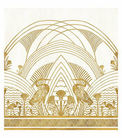 Casamance Panoramas 3 A76193160 - Geel Behang