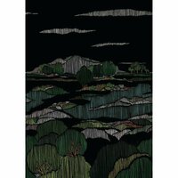 Casadeco Wonderwalls 2 200049903 - Groen Behang