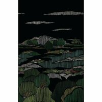 Casadeco Wonderwalls 2 200049904 - Groen Behang