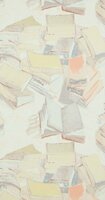 BN Van Gogh Behang 17192 Piles of French Novels - Multicolour Behang