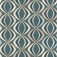 Rasch Allegretto 791877 Blauw Behang