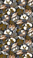 Casamance Jardin Félicia - Blauw 76581120 Behang