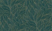 Casamance Jardin Félicia - Blauw 76602752 Behang