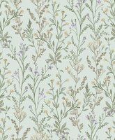 HookedOnWalls BLOMKVIST LILLY 29141 Blauw Behang