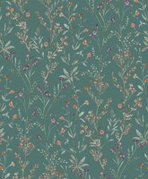 HookedOnWalls BLOMKVIST LILLY 29143 Groen Behang