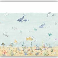 Casadeco Once Upon A Time 2 - Blauw OUTD200706208 Behang