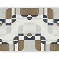Casadeco Carnaby Street - Blauw CARN200586130 Behang