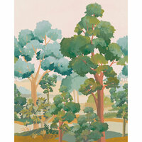 Caselio Balade - Groen BLD106157705 Behang