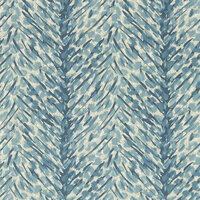 Breegan Jane x Clarke and Clarke - Blauw W0190/01 Behang