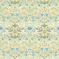 Clarke &amp; Clarke William Morris Designs - Roze W0171/01 Behang