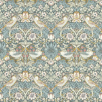 Clarke &amp; Clarke William Morris Designs - Grijs W0171/05 Behang