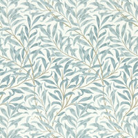 Clarke &amp; Clarke William Morris Designs - Blauw W0172/04 Behang