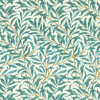 Clarke &amp; Clarke William Morris Designs - Blauw W0172/05 Behang