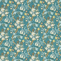 Clarke &amp; Clarke William Morris Designs - Blauw W0174/03 Behang