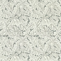 Clarke &amp; Clarke William Morris Designs - Grijs W0175/02 Behang