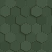 Origin Wallcoverings 3D Reflections 347852 - Groen Behang