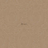 Origin Wallcoverings Belle Epoque 345429 - Geel / Bruin Behang